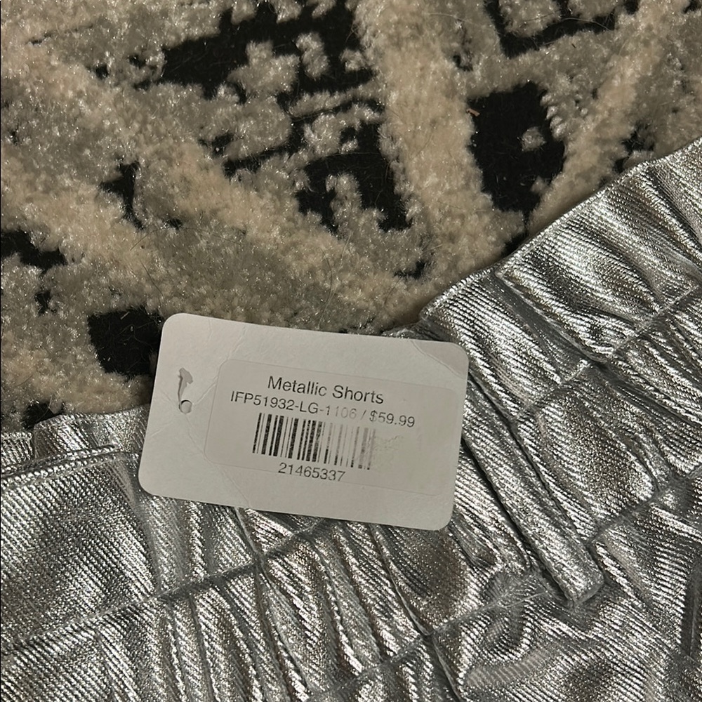 Silver Women's Shorts - Picture 2 of 4